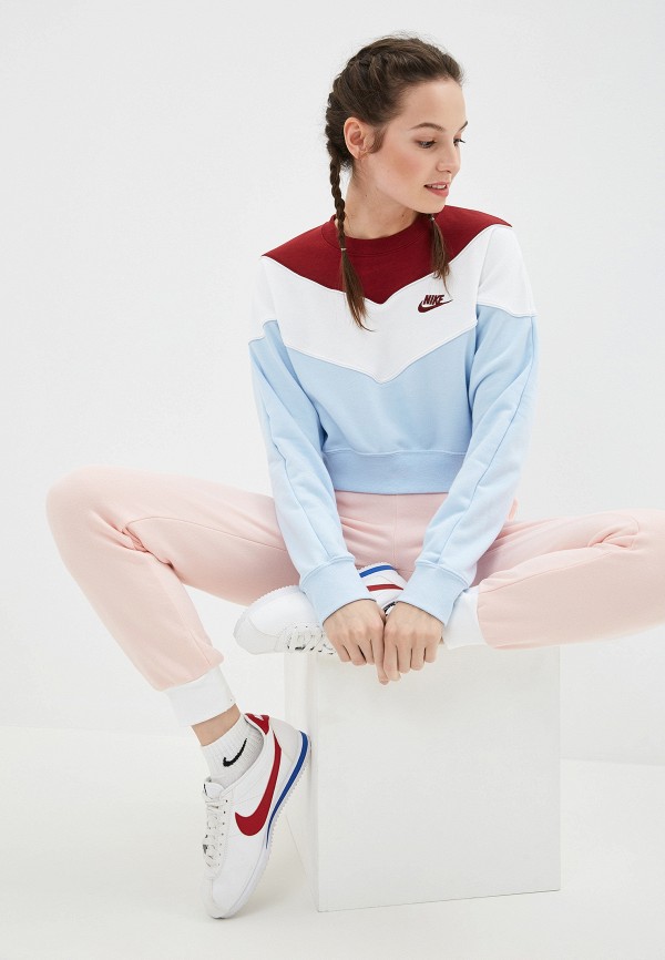 

Свитшот Nike, Голубой, Sportswear Heritage Women's Crew
