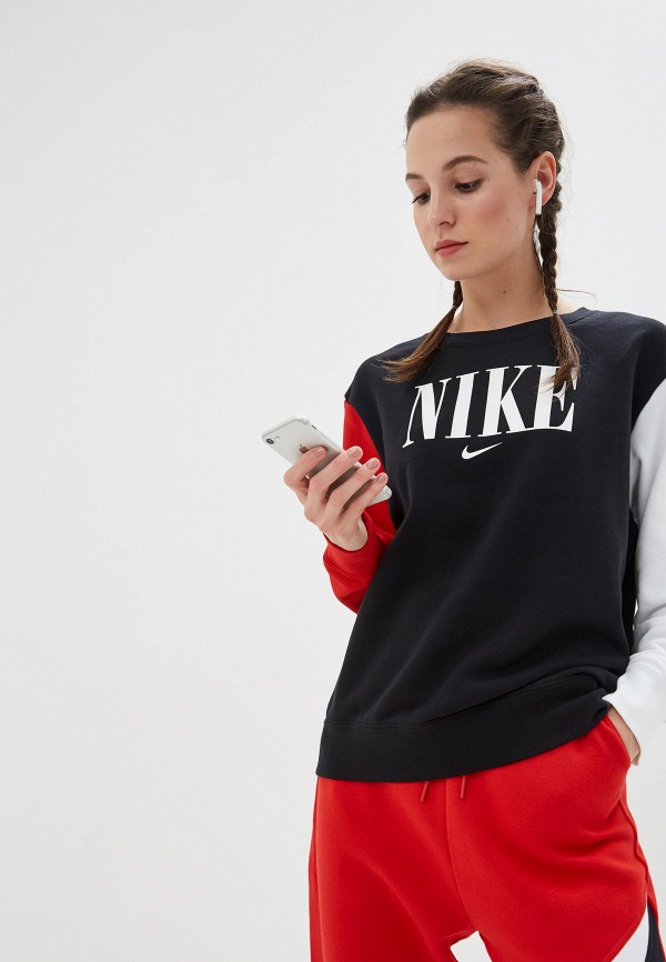 

Свитшот Nike, SPORTSWEAR ESSENTIAL WOMEN'S FRENCH TERRY CREW, Черный