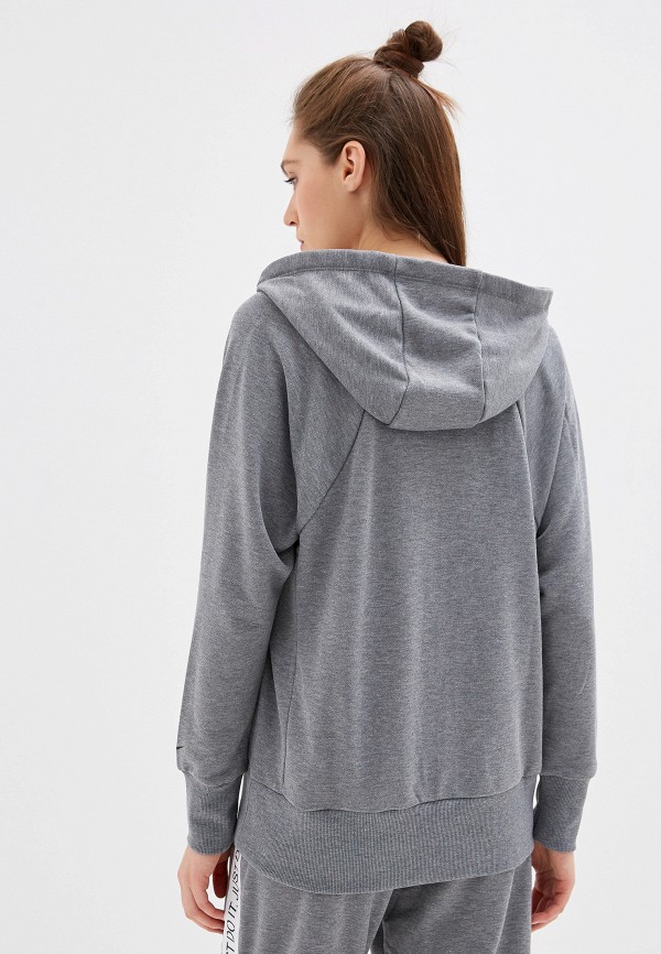 

Толстовка Nike, Серый, Dri-FIT Get Fit Women's Fleece Training Hoodie