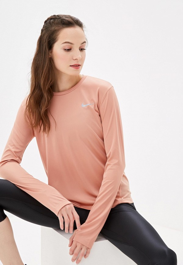 

Лонгслив Nike, Розовый, MILER WOMEN'S RUNNING TOP