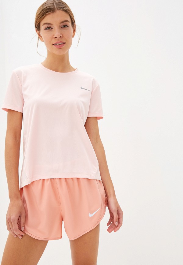 

Футболка спортивная Nike, Розовый, Miler Women's Short-Sleeve Running Top