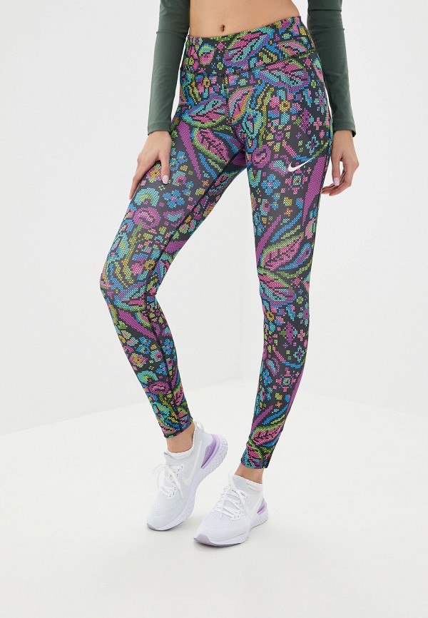 

Тайтсы Nike, Разноцветный, Nike Women's Printed Running Tights