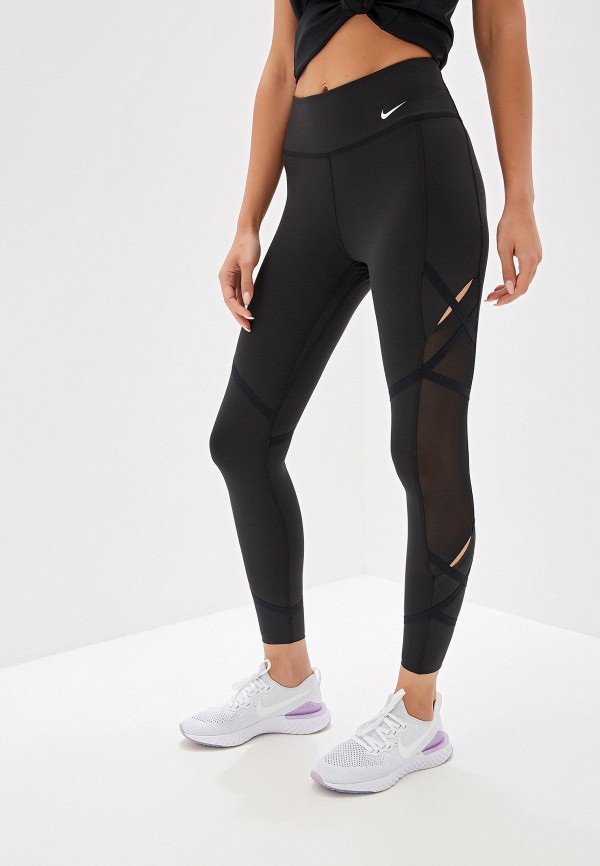 

Тайтсы Nike, ONE WOMEN'S 7/8 TRAINING TIGHTS, Черный