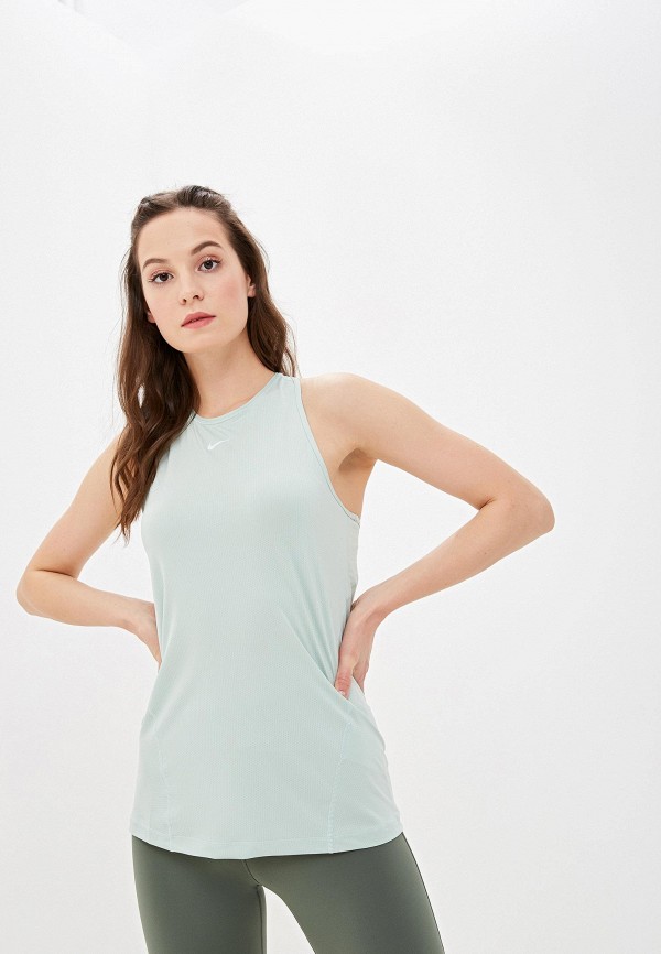 

Майка спортивная Nike, Зеленый, PRO WOMEN'S MESH TANK