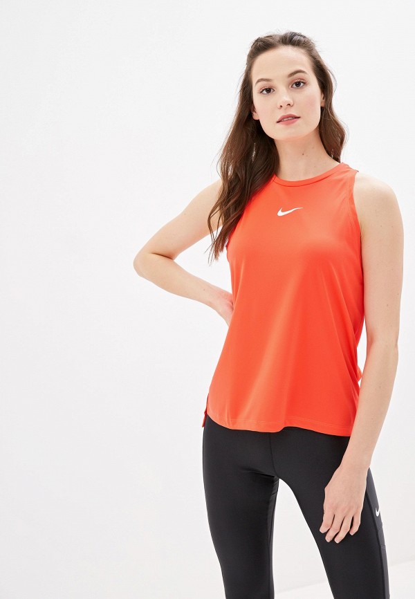 

Майка спортивная Nike, Красный, DRI-FIT WOMEN'S GRAPHIC RUNNING TANK
