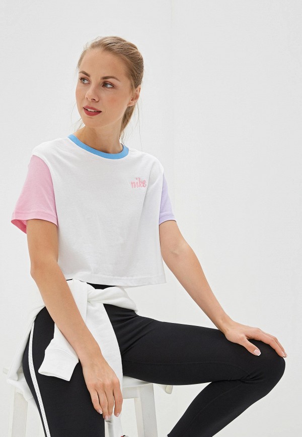 

Футболка Nike, Белый, SPORTSWEAR WOMEN'S CROPPED T-SHIRT
