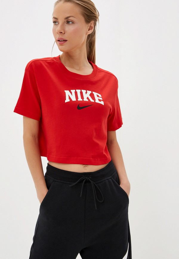 

Футболка Nike, Красный, SPORTSWEAR WOMEN'S CROPPED T-SHIRT