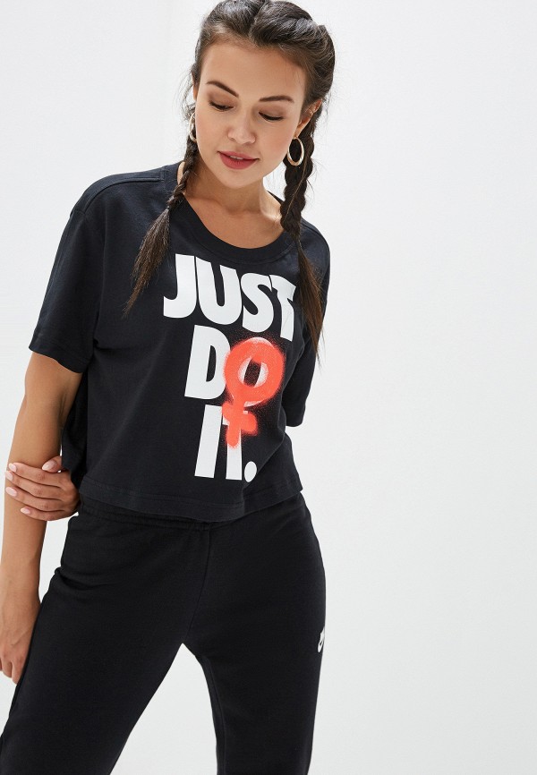 

Футболка Nike, Черный, SPORTSWEAR WOMEN'S CROPPED T-SHIRT