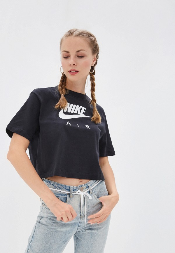 

Футболка Nike, Черный, AIR WOMEN'S SHORT-SLEEVE TOP
