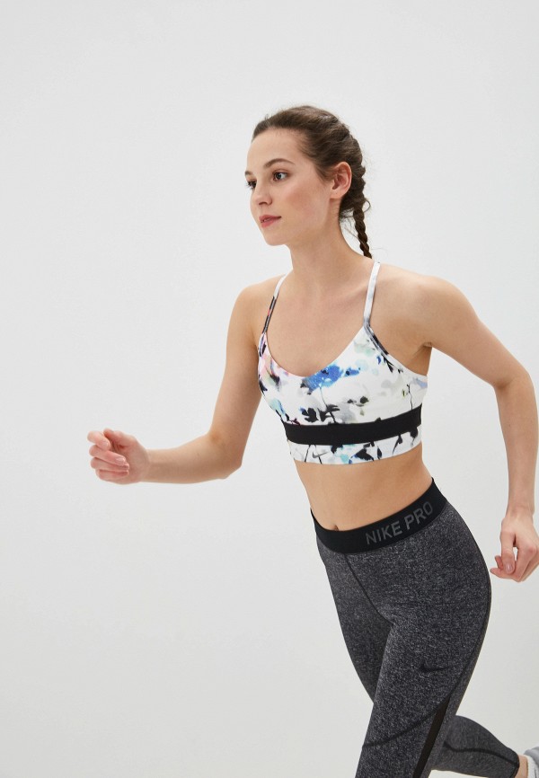

Топ спортивный Nike, WOMEN'S LIGHT SUPPORT SPORTS BRA, Белый