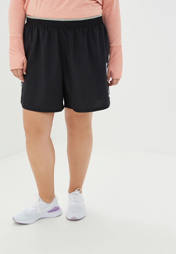 

Шорты спортивные Nike, Черный, 10K WOMEN'S GRAPHIC RUNNING SHORTS (PLUS SIZE)