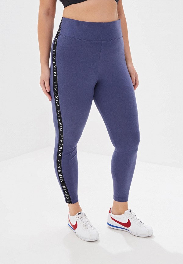 

Леггинсы Nike, AIR WOMEN'S LEGGINGS (PLUS SIZE, Фиолетовый
