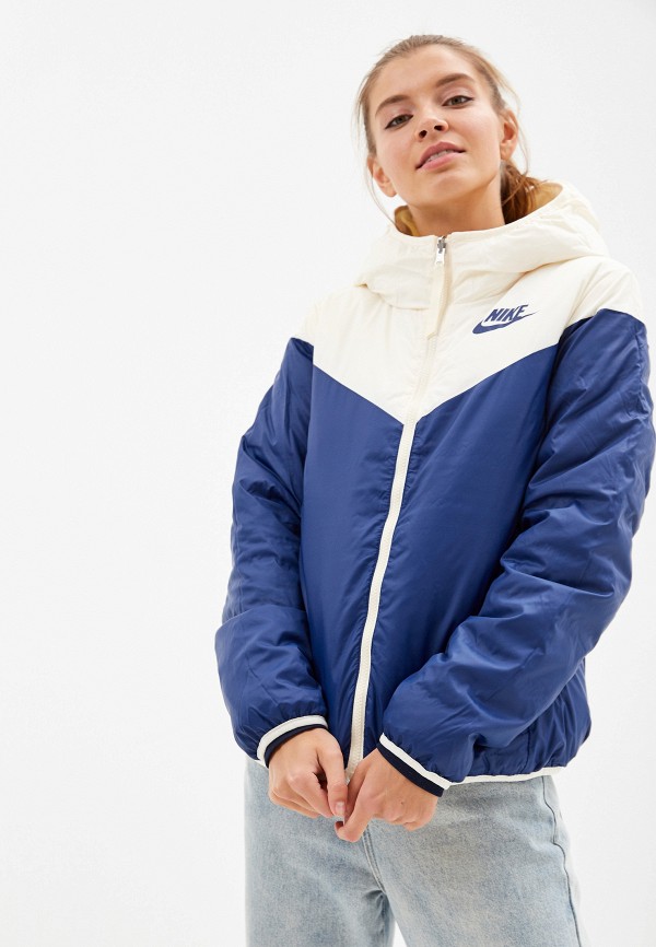 

Пуховик Nike, Синий, Sportswear Windrunner Down Fill Women's Reversible Jacket