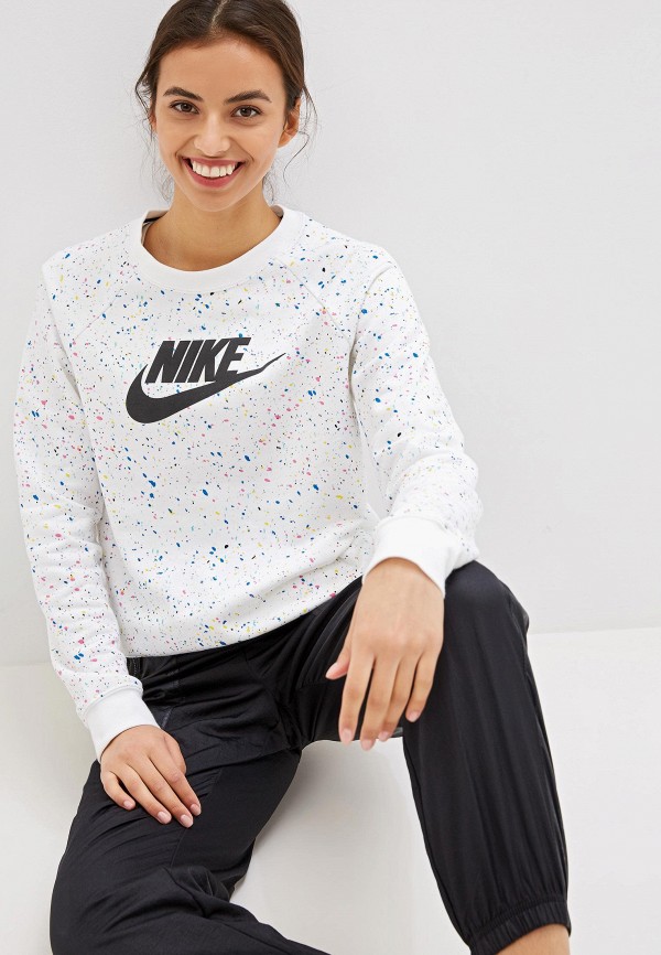 

Свитшот Nike, Sportswear Essential Women's Fleece Crew, Белый