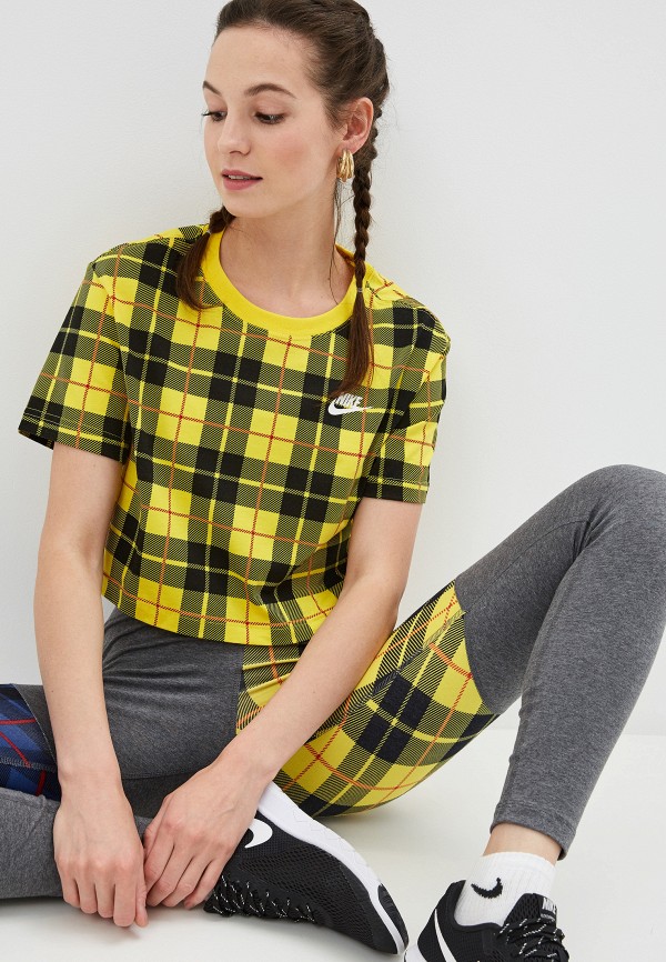 

Футболка Nike, Желтый, Sportswear Women's Cropped T-Shirt