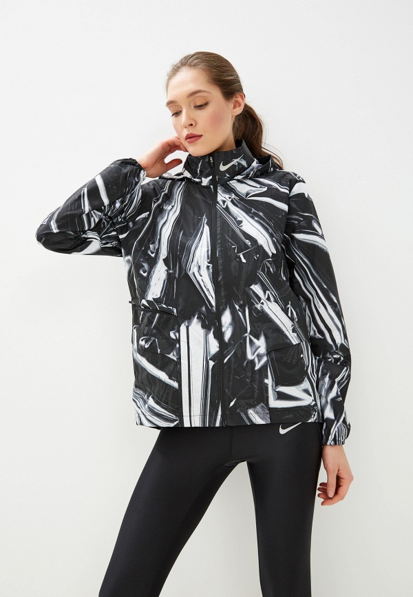 

Ветровка Nike, Черный, W NK SHLD JKT HD FL PR