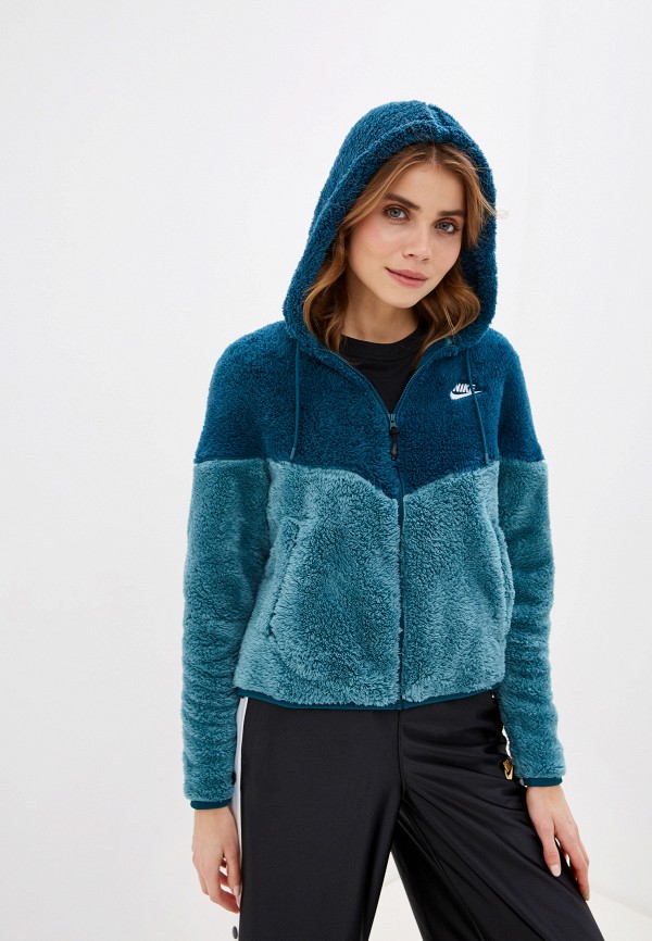 

Толстовка Nike, Бирюзовый, W NSW WR JKT WINTER