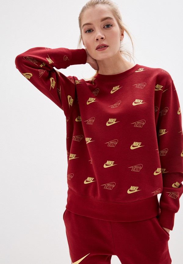 

Свитшот Nike, Бордовый, Sportswear Women's Crew