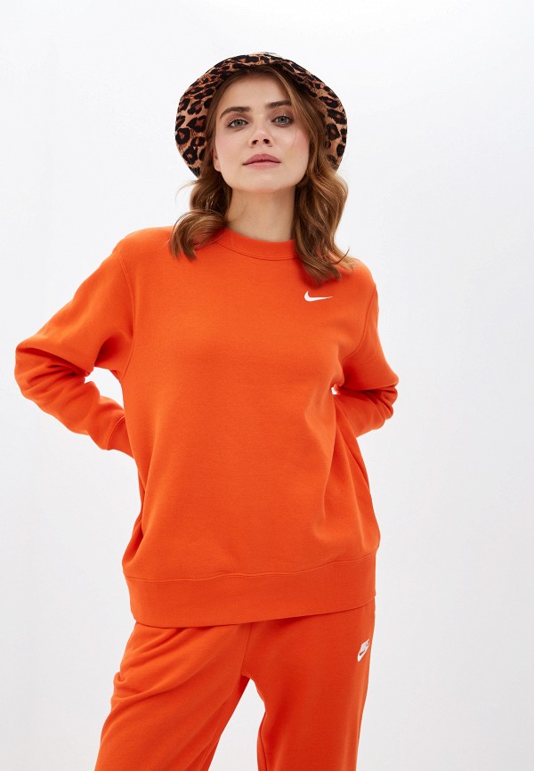 

Свитшот Nike, Оранжевый, W NSW CREW FLC TREND