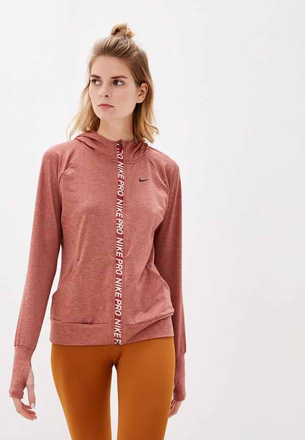 

Толстовка Nike, Розовый, Pro Warm Women's Full-Zip Top