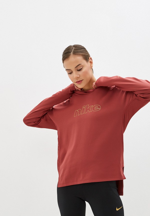 

Худи Nike, Бордовый, W NK TOP MIDLAYER GLAM 2