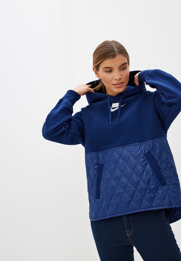 

Худи Nike, W NSW NSP FLC HOODIE PO QLTD, Синий