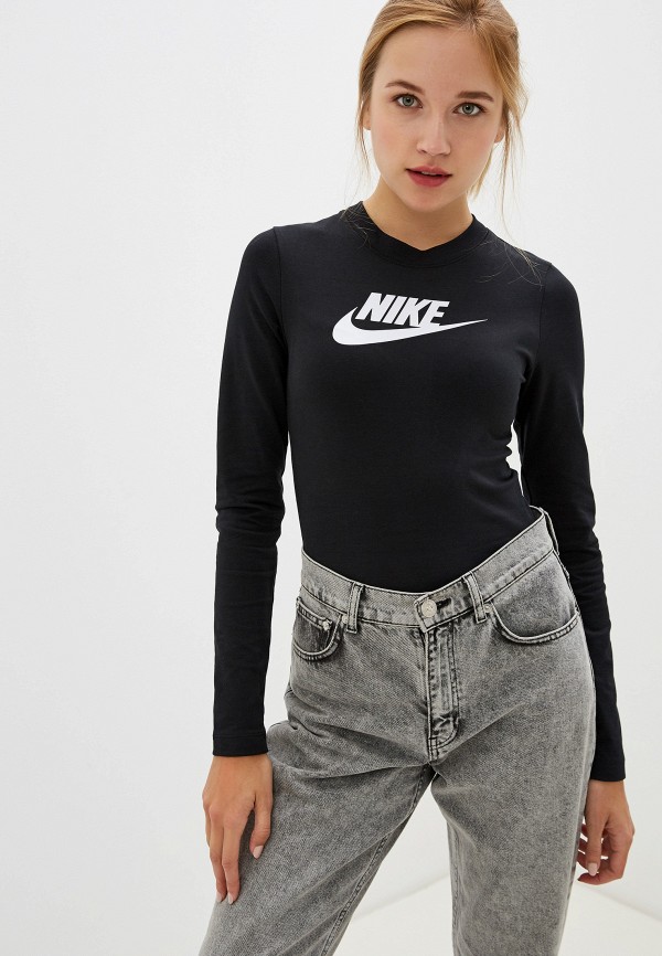 

Боди Nike, Черный, Sportswear Heritage Women's Long-Sleeve Bodysuit