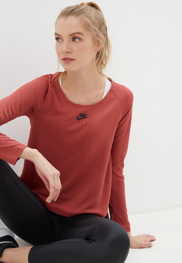 

Лонгслив спортивный Nike, Розовый, W NK TOP LS AIR
