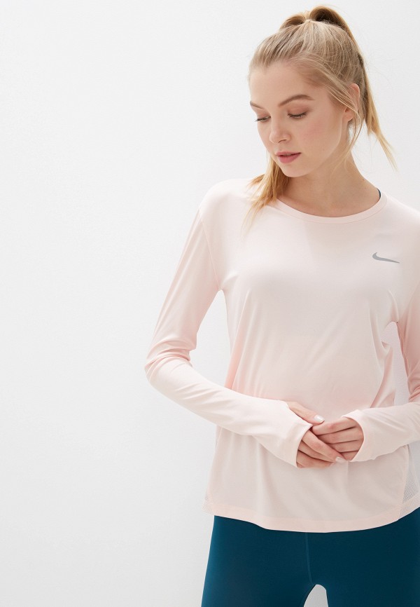 

Лонгслив спортивный Nike, Розовый, Miler Women's Running Top