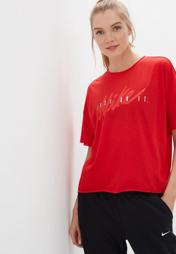 

Футболка спортивная Nike, Красный, Dri-FIT Women’s Training Top
