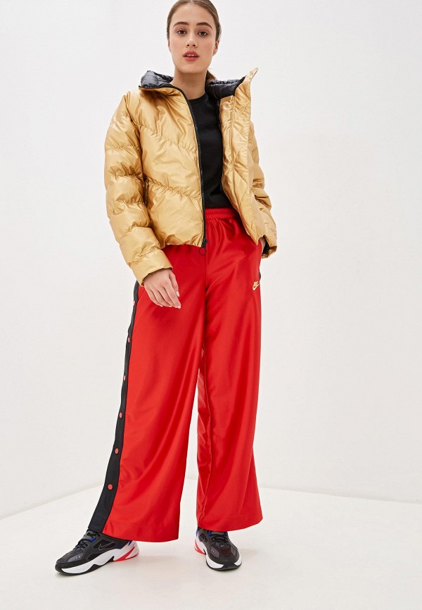 

Брюки спортивные Nike, Красный, W NSW POPPER PANT GLM DNK