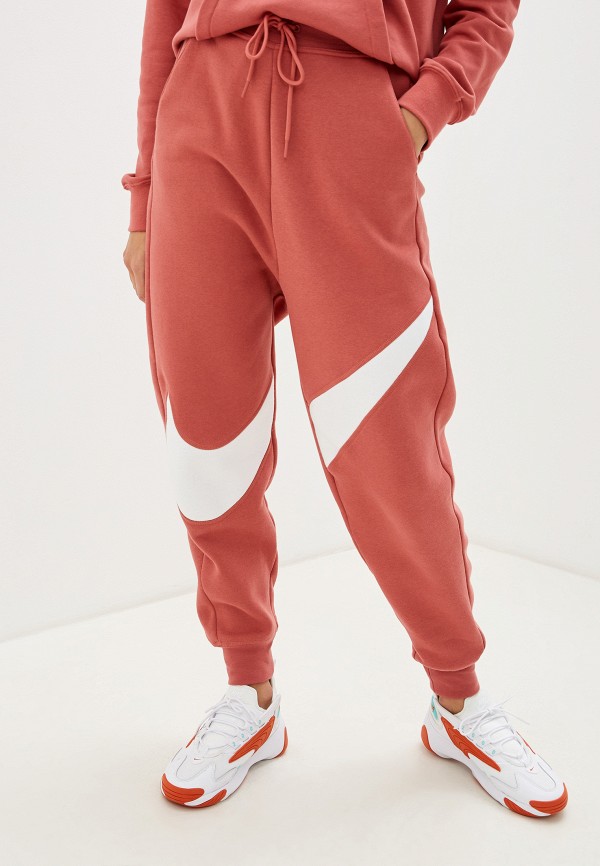 

Брюки спортивные Nike, Розовый, Sportswear Swoosh Women's Fleece Pants