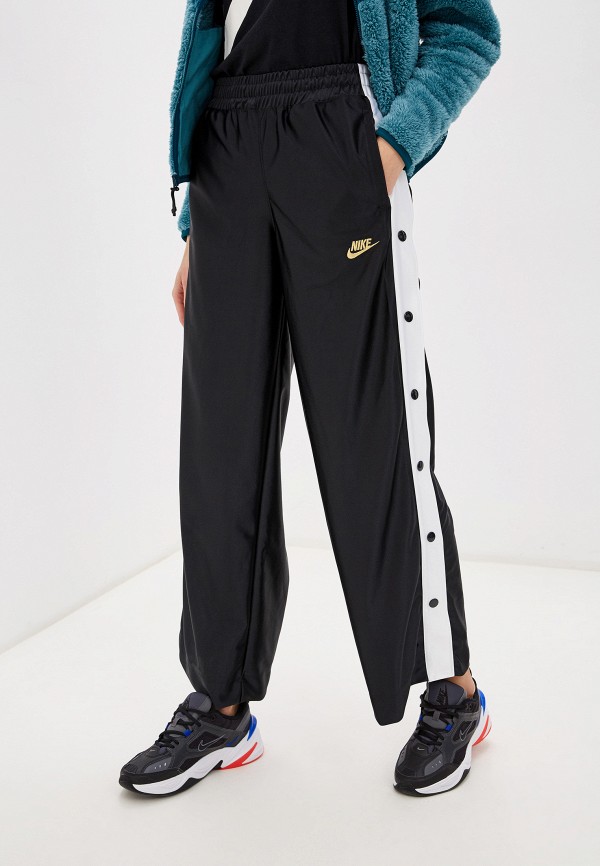 

Брюки спортивные Nike, Черный, W NSW POPPER PANT GLM DNK