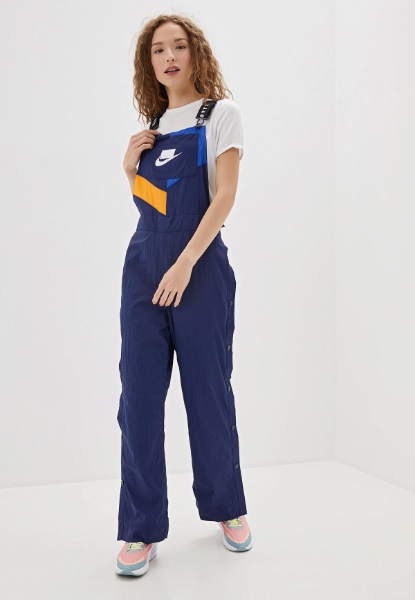 

Комбинезон Nike, Синий, Sportswear NSW Women’s Woven Overalls