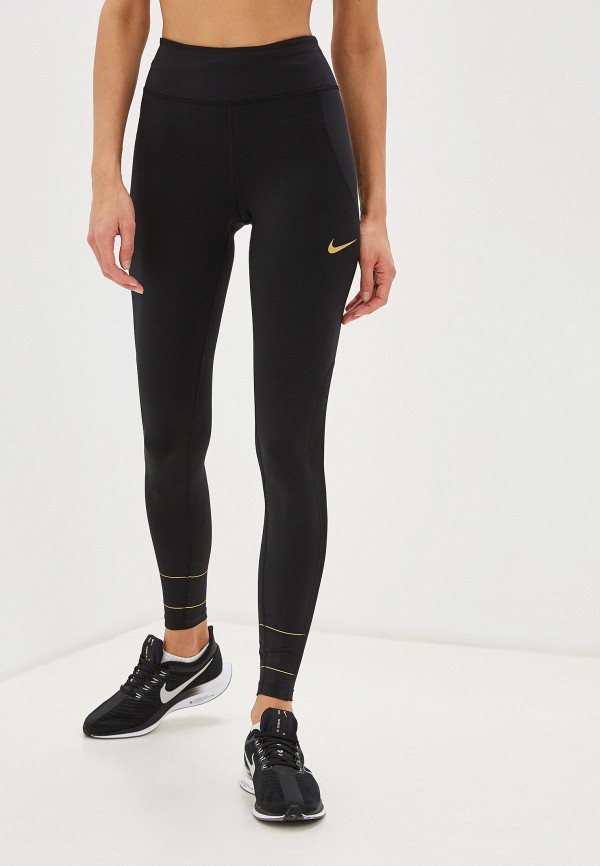 

Тайтсы Nike, Черный, W NK FAST TGHT GLAM DUNK