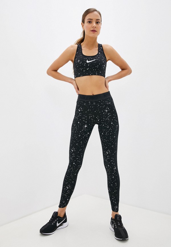 

Топ спортивный Nike, Черный, Nike Women's Medium Support Training Sports Bra
