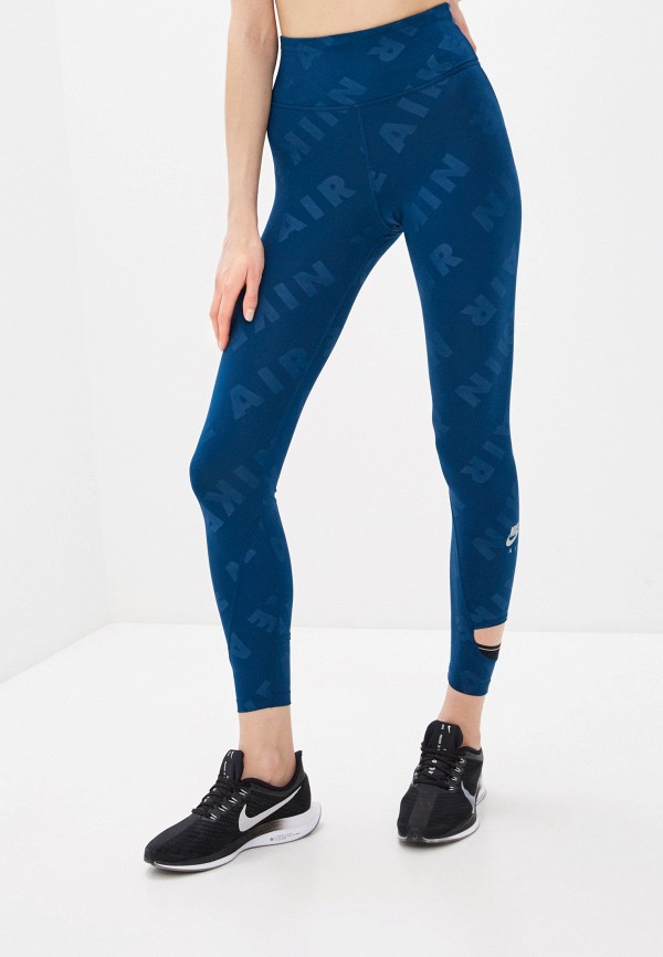 

Тайтсы Nike, Синий, W NK AIR 7_8 TGHT HR