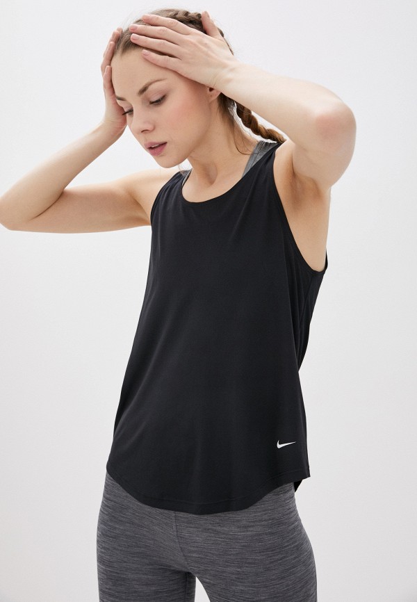 

Майка спортивная Nike, Черный, W NK DRY VICTORY ELASTIKA TANK