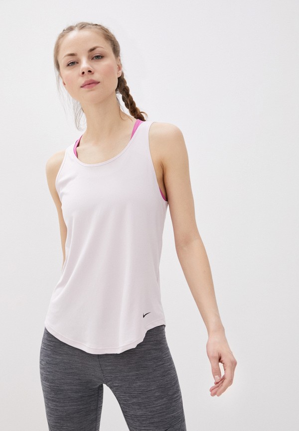 

Майка спортивная Nike, Розовый, W NK DRY VICTORY ELASTIKA TANK