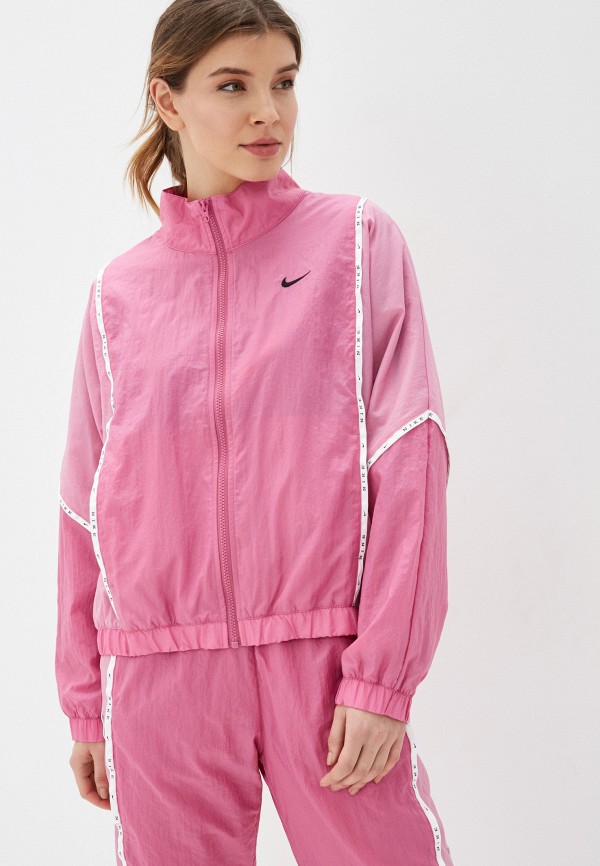 

Ветровка Nike, Розовый, W NSW JKT WVN PIPING