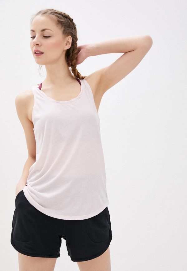 

Майка спортивная Nike, Розовый, W NK YOGA TWIST TANK