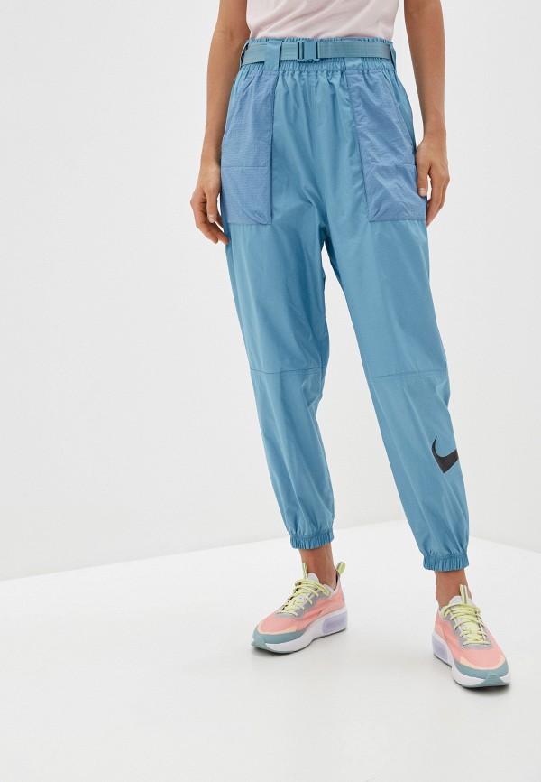 

Брюки спортивные Nike, Голубой, W NSW SWSH PANT WVN