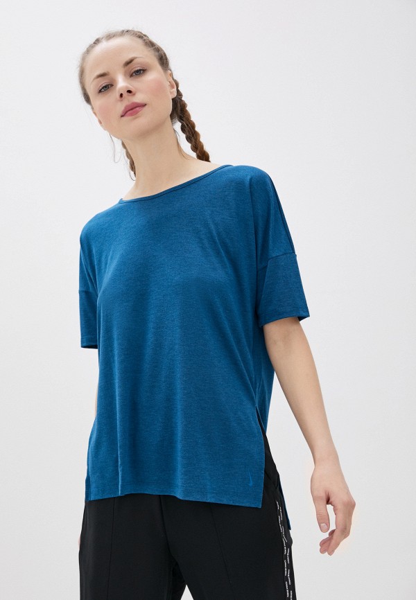 

Футболка спортивная Nike, Синий, W NK YOGA LAYER SS TOP