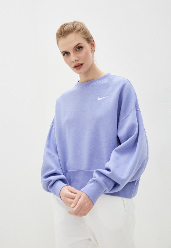 

Свитшот Nike, Фиолетовый, W NSW CREW FLC TREND