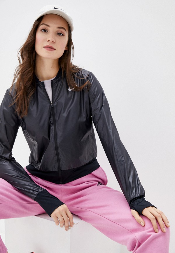 

Ветровка Nike, Черный, W NK JKT SWSH RUN