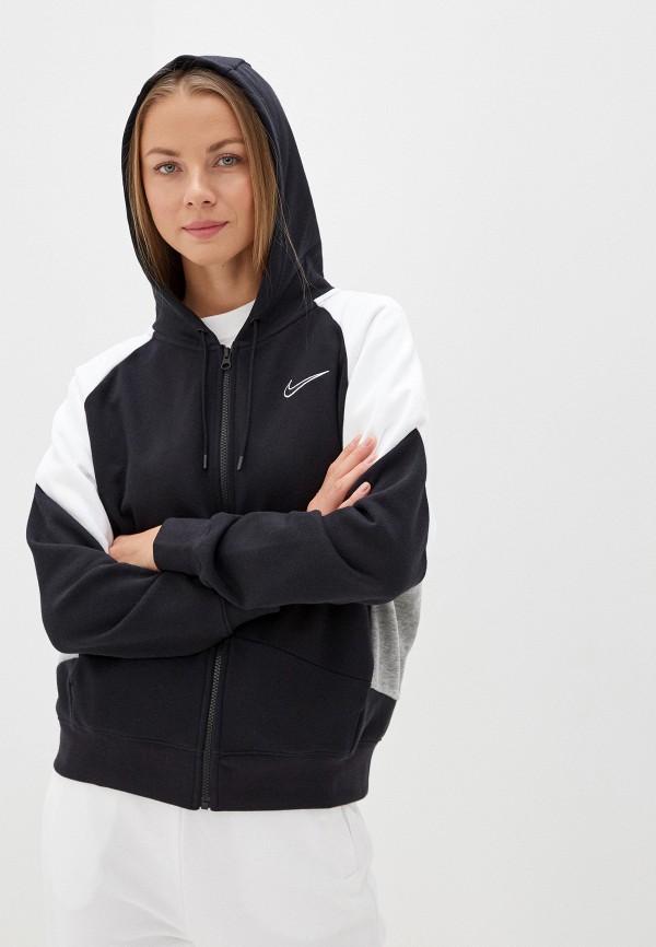 

Толстовка Nike, Черный, W NSW HOODIE FZ FT CB