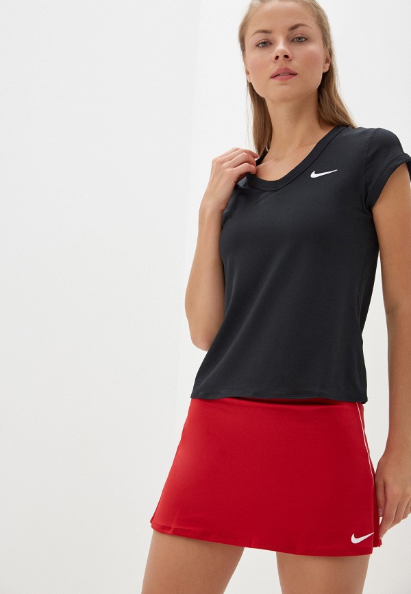 

Футболка спортивная Nike, Черный, W NKCT DRY TOP SS