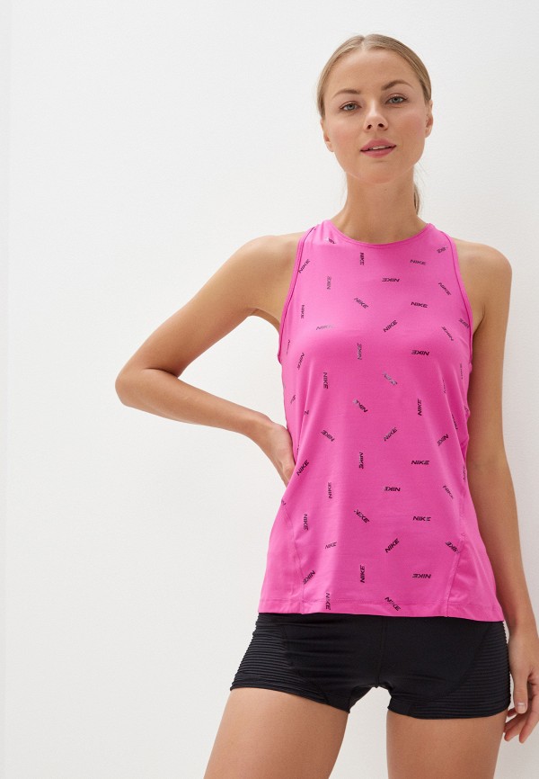 

Майка спортивная Nike, Розовый, W NP TANK NIKE TOSS PRINT