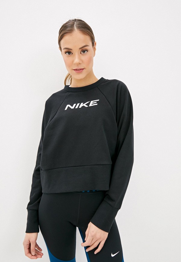 

Свитшот Nike, Черный, W NK DRY GET FIT FC CW CP EL G