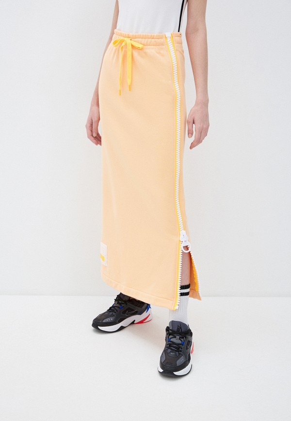 

Юбка Nike, Оранжевый, W NSW NSW FLC SKIRT LONG